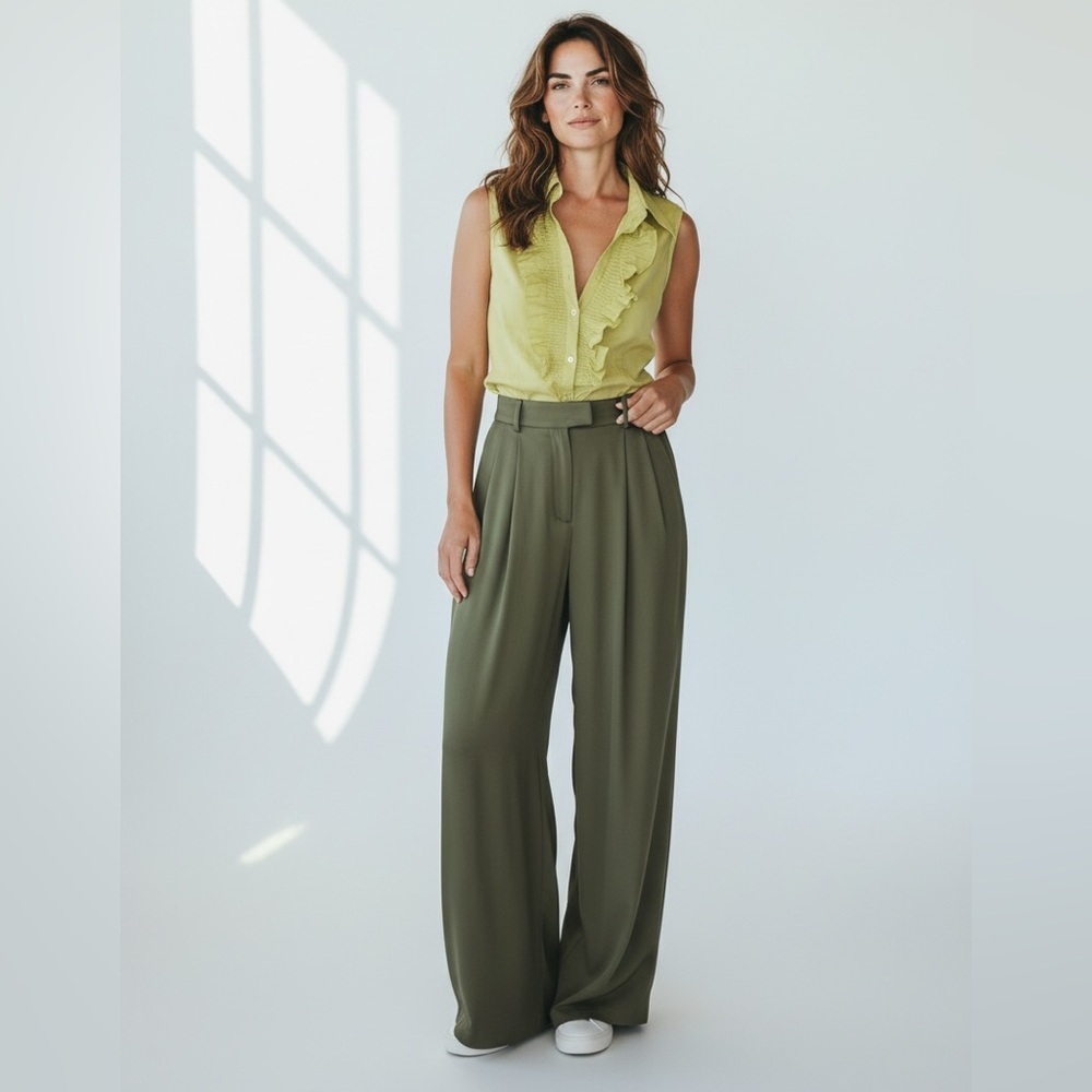 Oscar del la Renta Ruffle Top